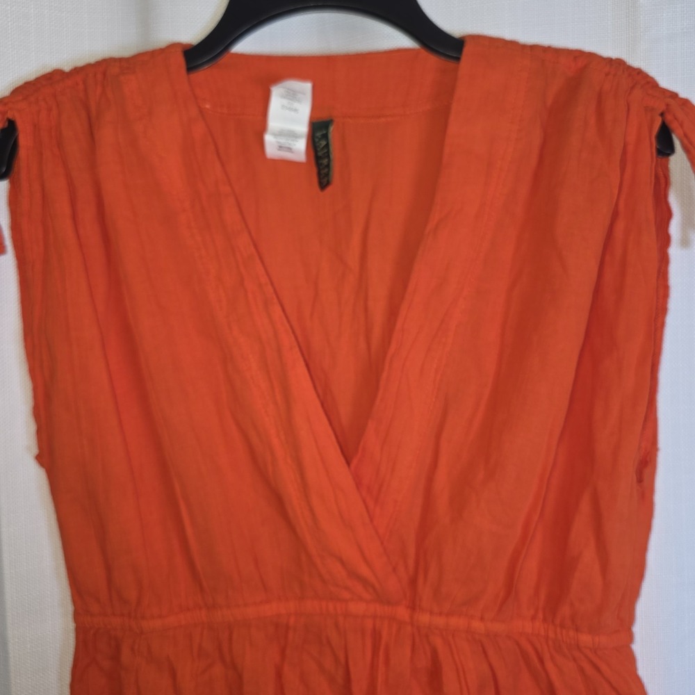 Lauren by Ralph Lauren Women Size M Casual Dress Farrah Coverup Beach Pool - Picture 4 of 10